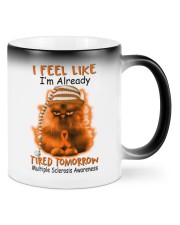 Multipl Scleros cat already tired lqt pml Mugs tile