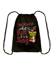 music teacher fun to sing lqt lbs Drawstring Bag tile