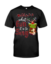music teacher fun to sing lqt lbs Premium Fit Mens Tee tile