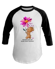 breas-t cance-r bear lqt pml Baseball Tee tile
