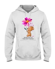 breas-t cance-r bear lqt pml Hooded Sweatshirt tile