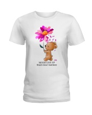breas-t cance-r bear lqt pml Ladies T-Shirt tile