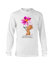 breas-t cance-r bear lqt pml Long Sleeve Tee tile