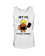 Multipl-Sclerosi-go-duck-lqt-nna Unisex Tank tile