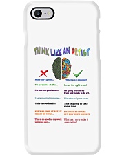 think like an artist lqt pml Phone Case tile