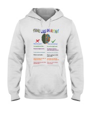 think like an artist lqt pml Hooded Sweatshirt tile
