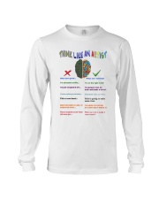 think like an artist lqt pml Long Sleeve Tee tile