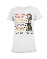 Cat Dad Some One Special PDN-ntv Premium Fit Ladies Tee tile