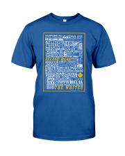 lee-d uni text lqt pml Classic T-Shirt front