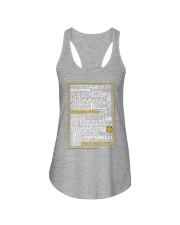 lee-d uni text lqt pml Ladies Flowy Tank tile