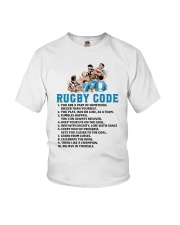 rugby 10 code lqt pml Youth T-Shirt tile