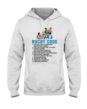 rugby 10 code lqt pml Hooded Sweatshirt tile