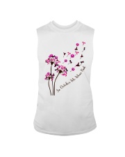 breas-t cance-r dandelion october pink lqt pml Sleeveless Tee tile