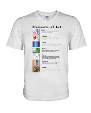 Elements-of-Art-lqt-lbs V-Neck T-Shirt tile
