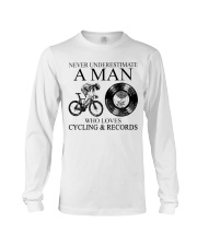 man cycling-vinyl-records lqt pml Long Sleeve Tee tile
