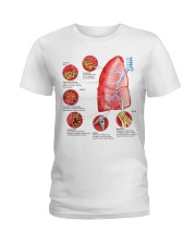 pulmonology disease of the lungs lqt pml Ladies T-Shirt tile