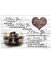 Motorcross I choose you 17x11 Poster front