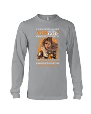 Multiple Sclerosis god fight it lqt pml Long Sleeve Tee tile
