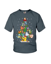 pokemo xmas tree lqt lbs Youth T-Shirt tile
