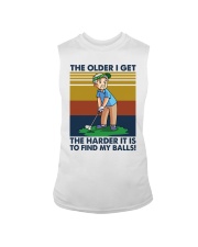 golf older I get harder find ball lqt pml Sleeveless Tee tile