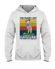 golf older I get harder find ball lqt pml Hooded Sweatshirt tile
