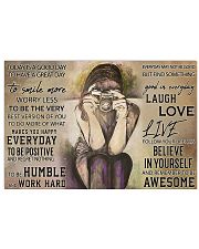 Photograph Today Is A Good Day PDN-ngt 17x11 Poster front