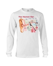 otologist parts of the ears and their functions lqt pml Long Sleeve Tee tile