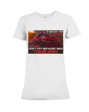 Dodg Challe if one day pt nct-ntv Premium Fit Ladies Tee tile