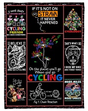 cycling blanket lqt pml Small Fleece Blanket - 30" x 40" front