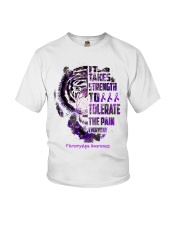 tiger fibromyalgi-a strength lqt lbs Youth T-Shirt tile