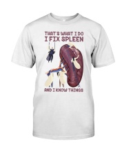 hema-tologist-fix-sple-lqt-lbs Classic T-Shirt front
