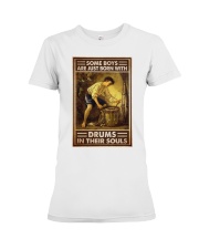 Drummer oil painting soul pt btn-NTH Premium Fit Ladies Tee tile