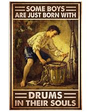 Drummer oil painting soul pt btn-NTH 11x17 Poster front