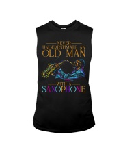 saxophone-old-man-lqt-nna Sleeveless Tee tile