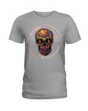 Not-today-multipl-sclerosi skull lqt pml Ladies T-Shirt tile