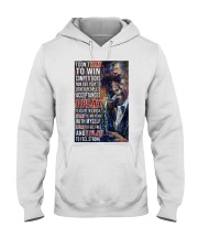 Saxophone To Feel Strong PDN-pml Hooded Sweatshirt tile