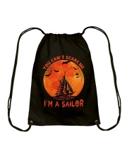 sailing cant scare me lqt pml Drawstring Bag tile