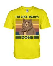 bear Coffee Im Like 2020 V-Neck T-Shirt tile