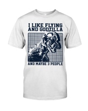 pilot-godzilla-3-people-lqt-nna Classic T-Shirt front