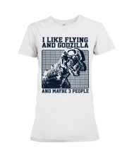 pilot-godzilla-3-people-lqt-nna Premium Fit Ladies Tee tile