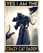 Cat Dad Yes I'm Crazy PDN-dqh 11x17 Poster front