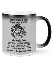 dirt track racing girl tattoo lqt pml Mugs tile
