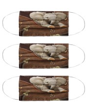 Elephant Leather Msk Cloth Face Mask - 3 Pack front