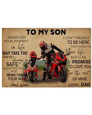 Motocycle To My Son PDN ngt 17x11 Poster front
