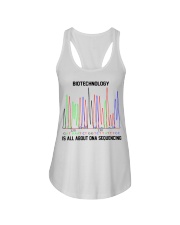 biotechnology is all about dna lqt lbs Ladies Flowy Tank tile