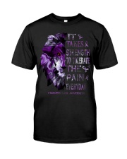 fibromyalgia It Takes Strength lqt lbs Premium Fit Mens Tee tile