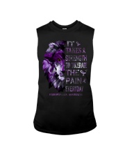 fibromyalgia It Takes Strength lqt lbs Sleeveless Tee tile