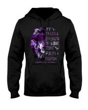 fibromyalgia It Takes Strength lqt lbs Hooded Sweatshirt tile