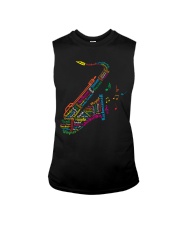 saxophone-text-lqt-nna Sleeveless Tee tile