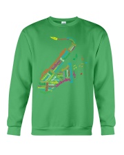 saxophone-text-lqt-nna Crewneck Sweatshirt tile
